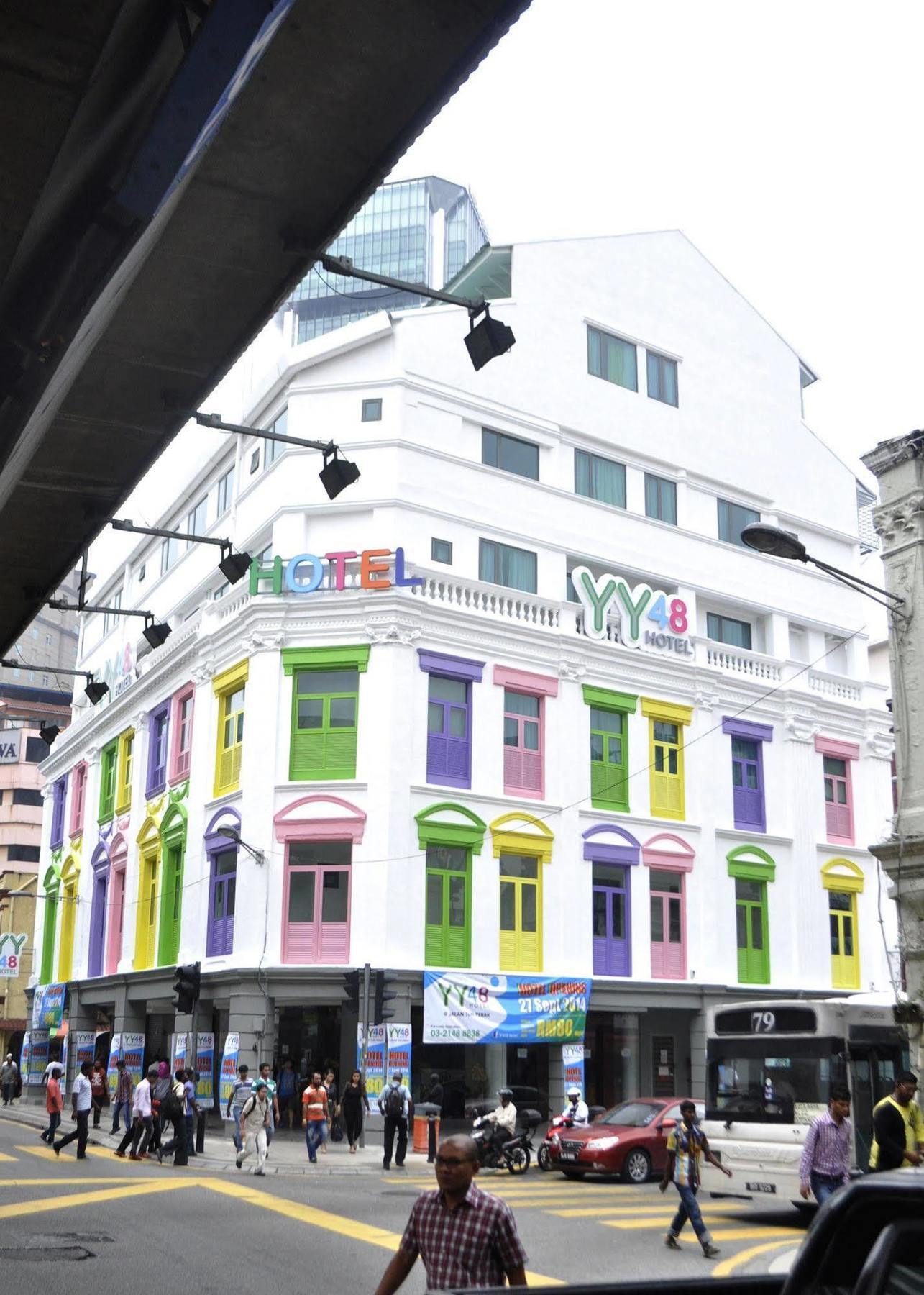 Yy48 Hotel 2 Mins Walk From Masjid Jamek Lrt Station Kuala Lumpur Exteriör bild
